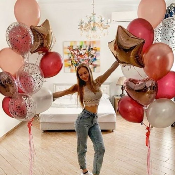 Фонтаны шаров "Селебрити" в Сургуте