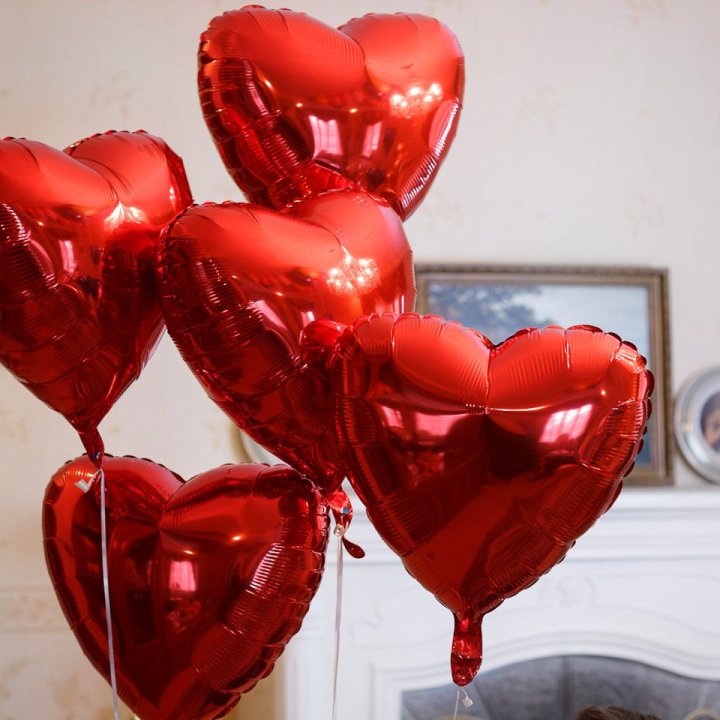 Фольгированный шар "Сердце" в Сургуте