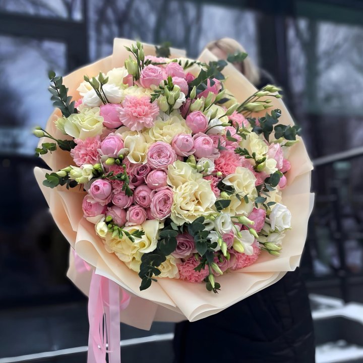 Авторский букет "Кристин" в Сургуте