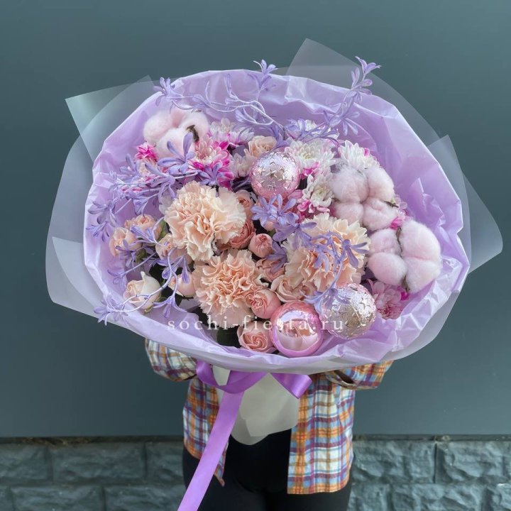 Букет "Лавандовая сказка" в Сургуте