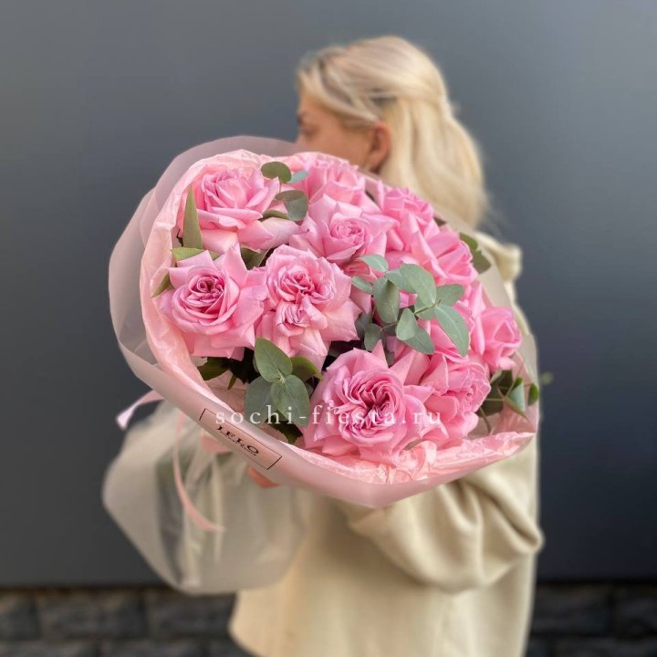Букет роз "Минифу-2" в Сургуте