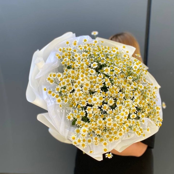 Букет ромашек "Фемели" в Сургуте