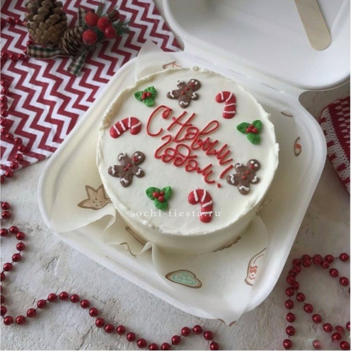 Бенто-торт "С Новым Годом!" в Сургуте