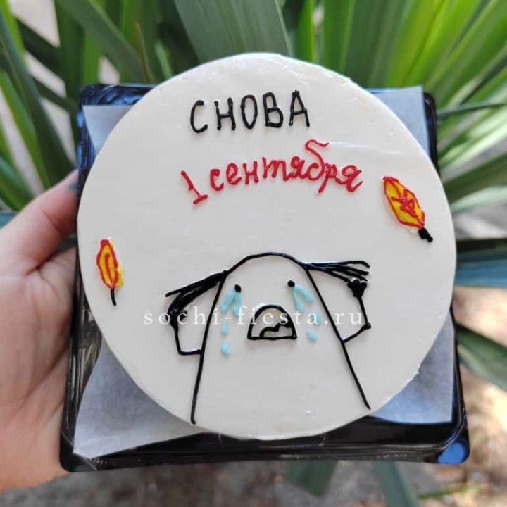 Бенто-торт "Не опять, а снова..." в Сургуте