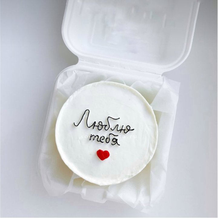 Бенто-торт "Люблю Тебя"  в Сургуте