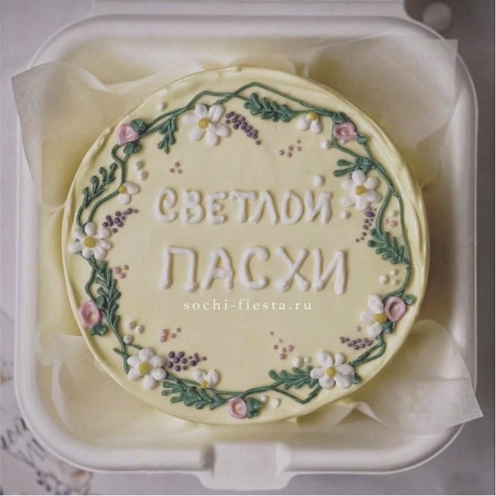 Бенто-торт "Светлой Пасхи" 2 в Сургуте