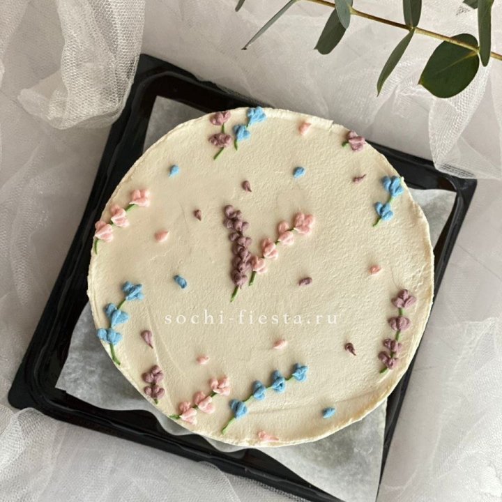 Бенто-торт "Лаванда" в Сургуте