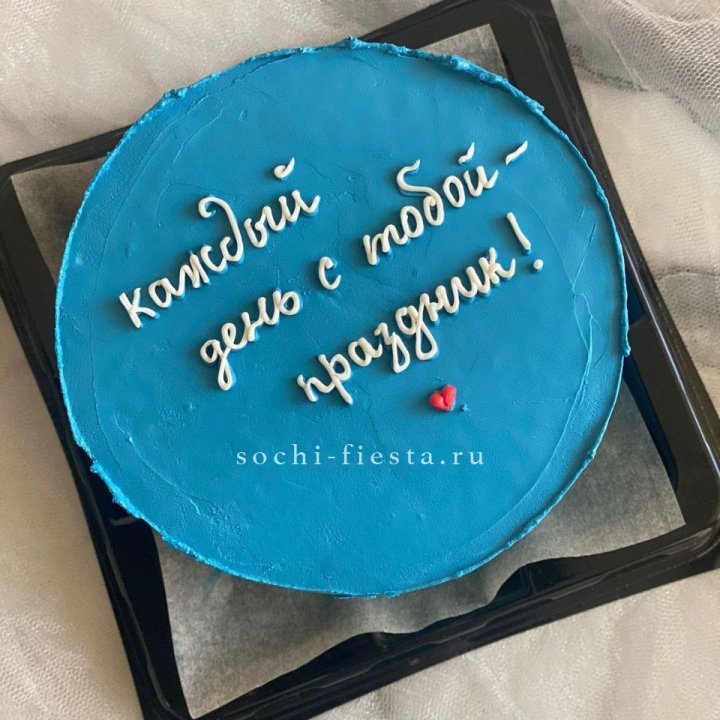 Бенто-торт "Каждый день с тобой праздник"  в Сургуте