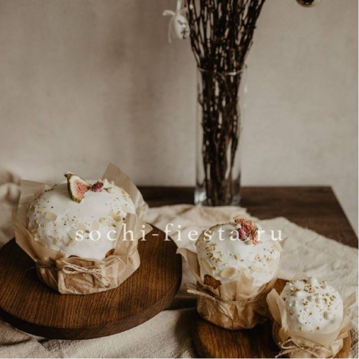 Кулич мини с изюмом в Сургуте