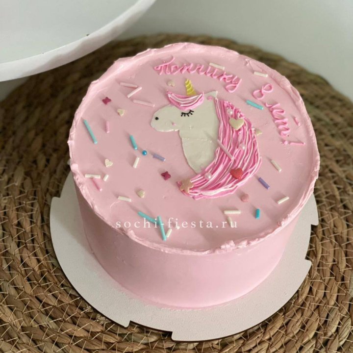 Бенто-торт "Пончику ... лет"  в Сургуте