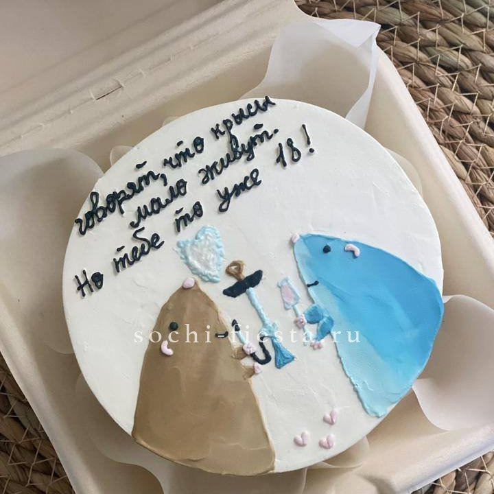 Бенто-торт "Крысы"  в Сургуте