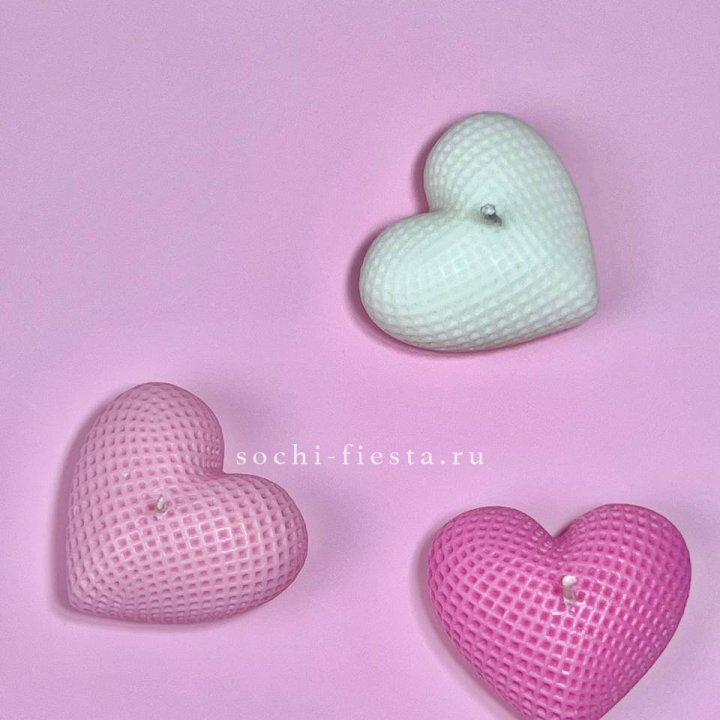 Набор свеч сердец в Сургуте