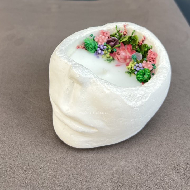 Свеча ароматическая в гипсе  в Сургуте