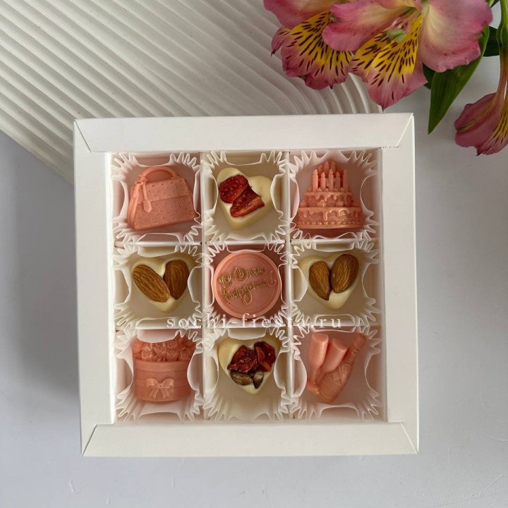 Конфеты из шоколада День Рождение в Сургуте