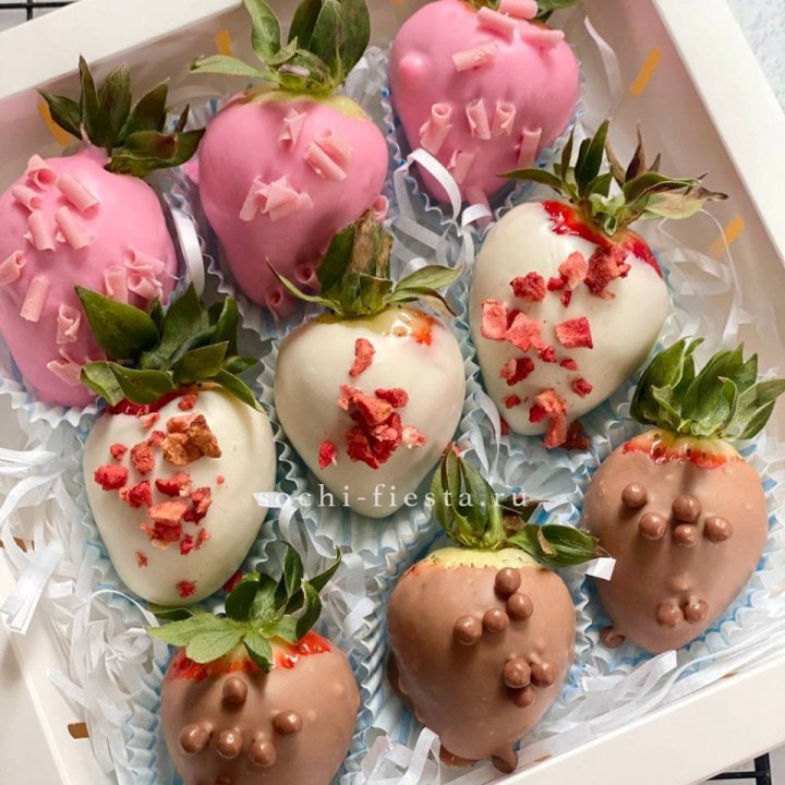 Клубника в шоколаде 9 ягод в Сургуте