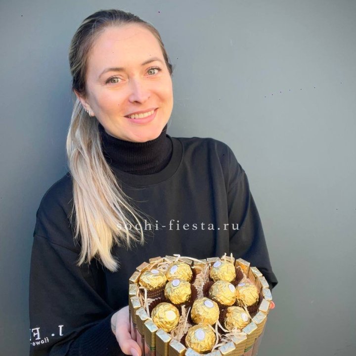 Шоколадный набор Сердце в Сургуте