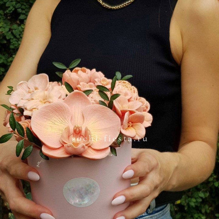 Шоколадный букет Орхидей в Сургуте