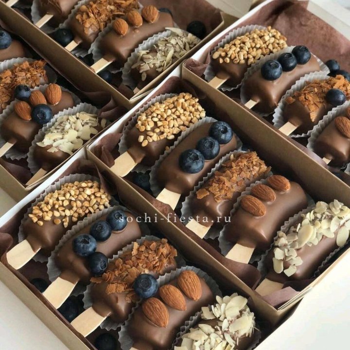 Набор бананов в шоколаде №4 в Сургуте