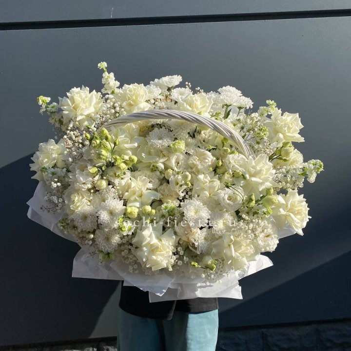 Корзина "Белоснежка" в Сургуте