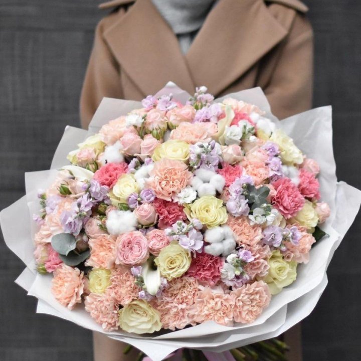 Макси-букет "Ванила" в Сургуте