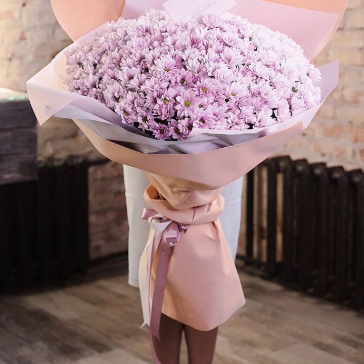 Облако хризантем №1 в Сургуте