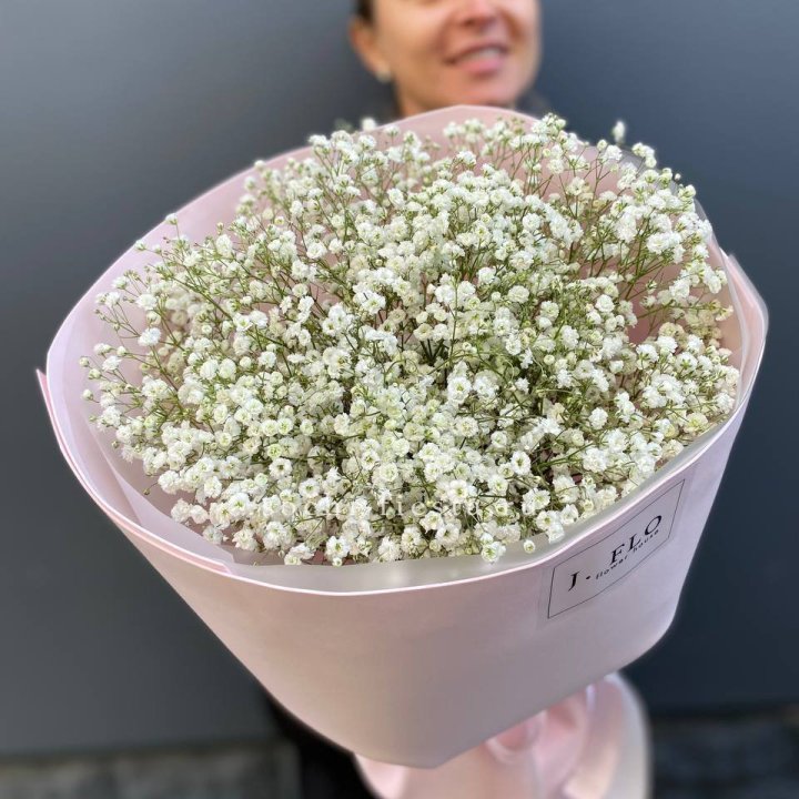 11 белых гипсофил в фоамиране в Сургуте