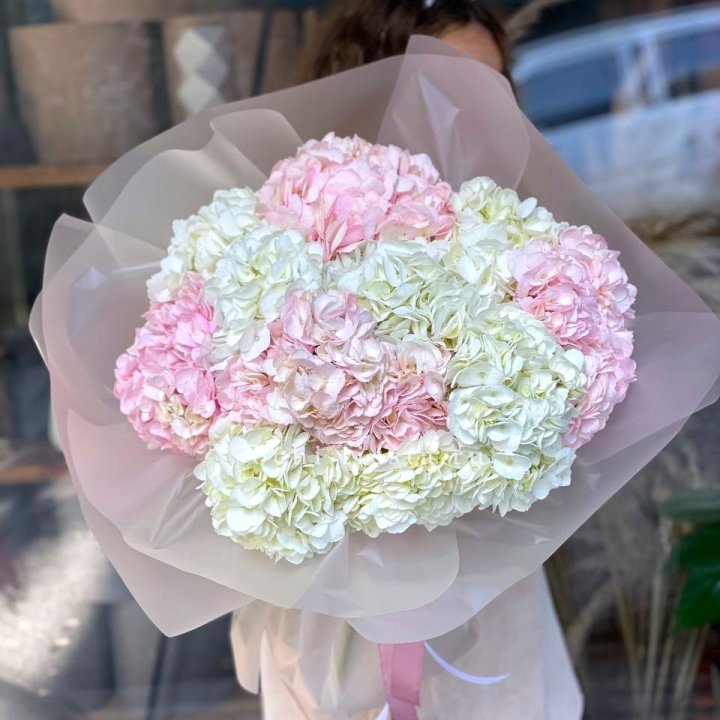 Букет гортензий № 3 в Сургуте