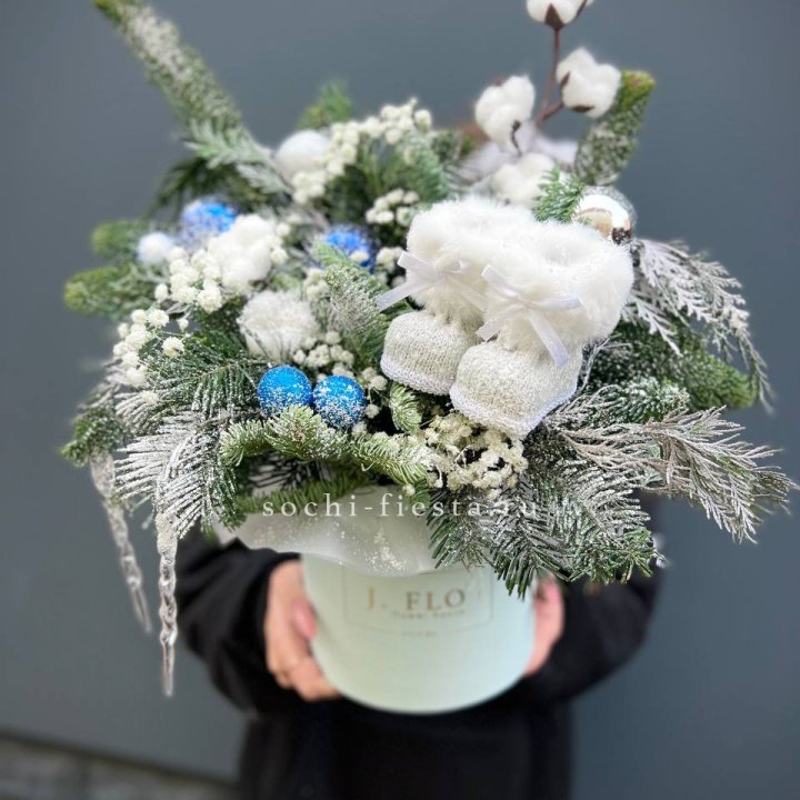 Новогодний бокс "Ботс блю" в Сургуте