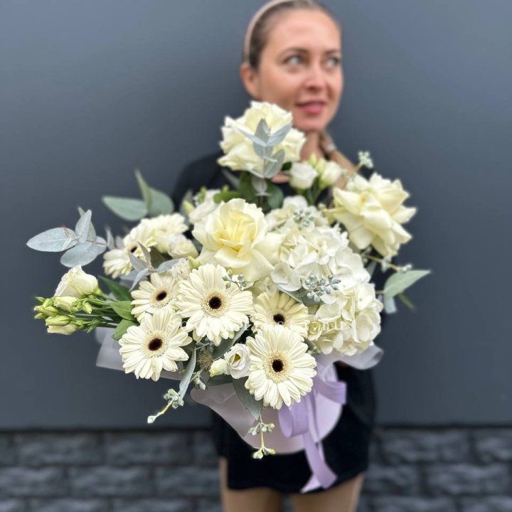 Цветочный бокс "Лавандовый сон" в Сургуте