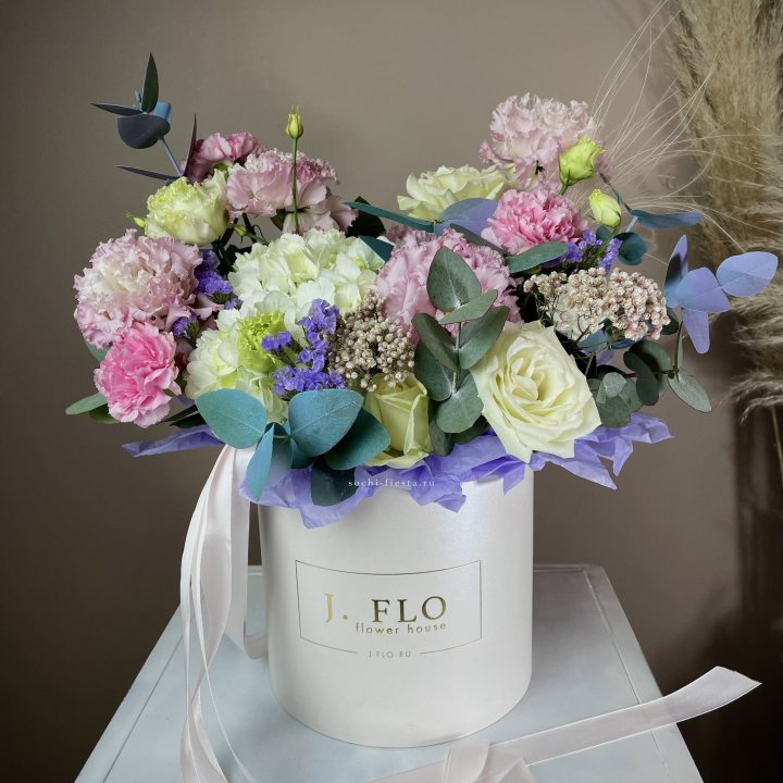 Цветочная коробка "Ода" в Сургуте