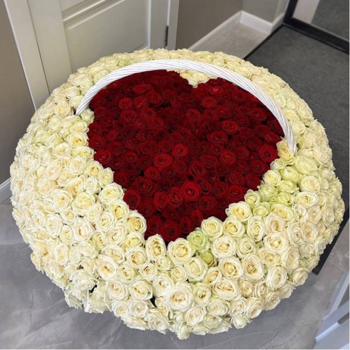 501 роза сердце в Сургуте