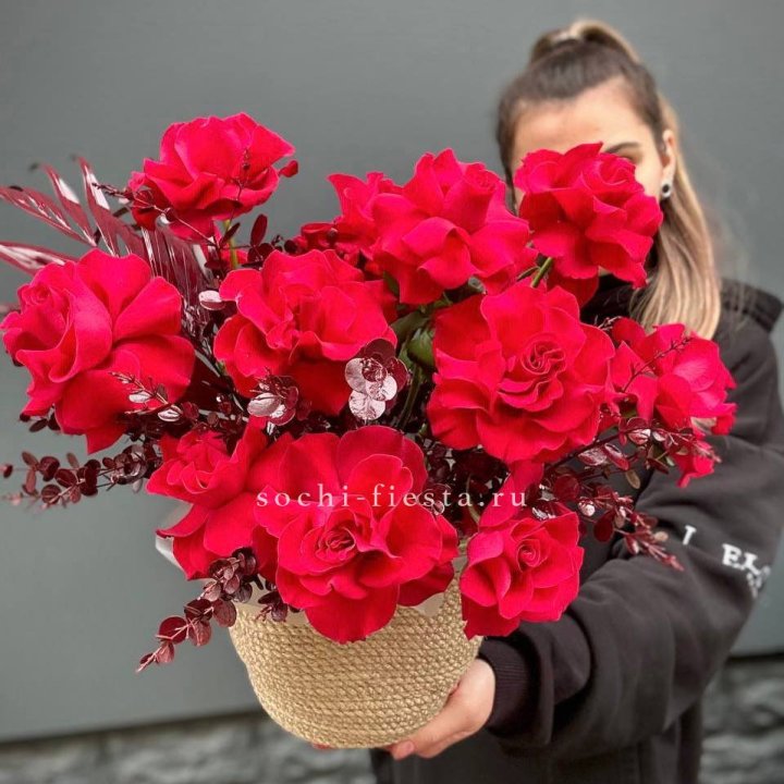 Джутовое кашпо "Трамонто" в Сургуте