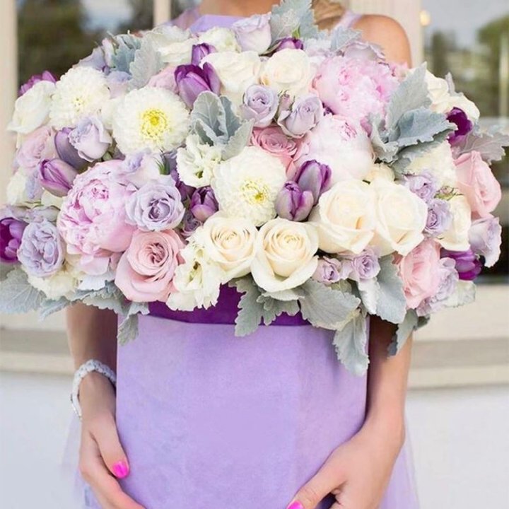 Цветочный бокс №1 в Сургуте