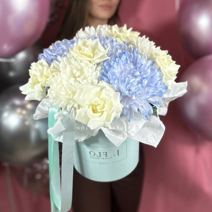 Коробка с цветами "Вольта" в Сургуте