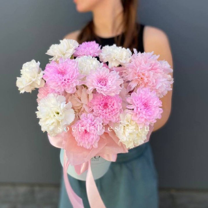 Коробка с цветами "Фиона" в Сургуте