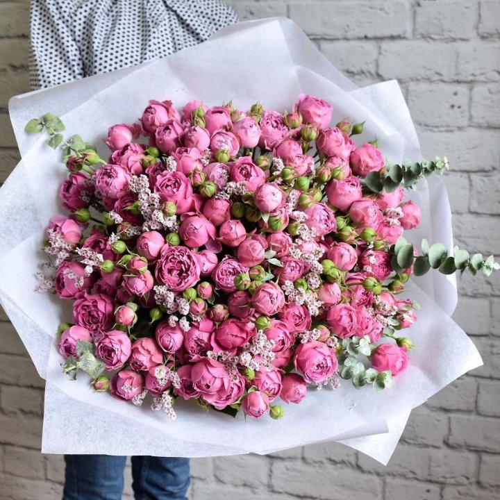 51 кустовая роза в Сургуте