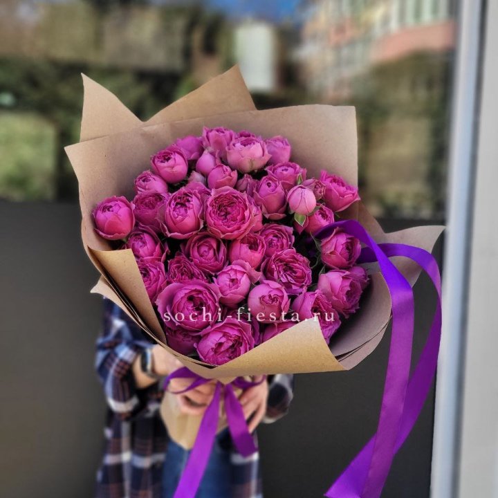 Букет с Мисти бабблс  в Сургуте