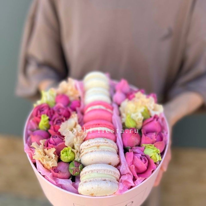 Цветочный бокс "Лана" в Сургуте