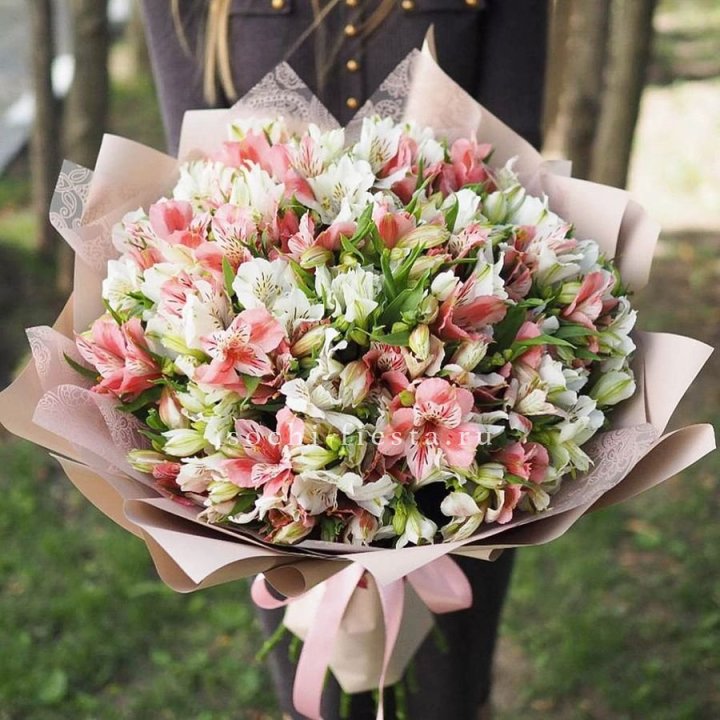 Букет альстромерий "ВАУ" в Сургуте