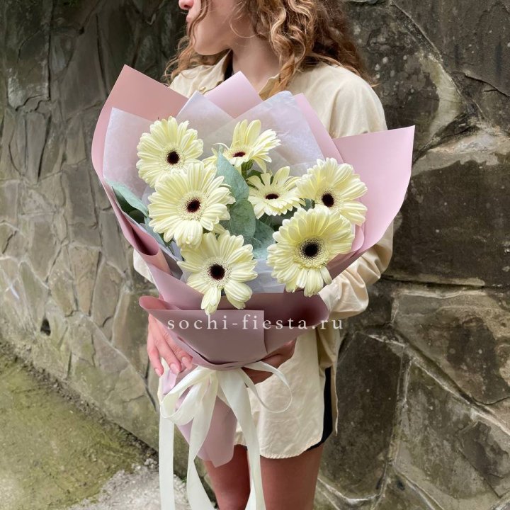 Букет голландских гербер  в Сургуте