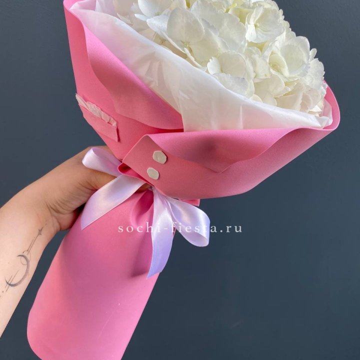 Гортензия в розовом пиджаке в Сургуте