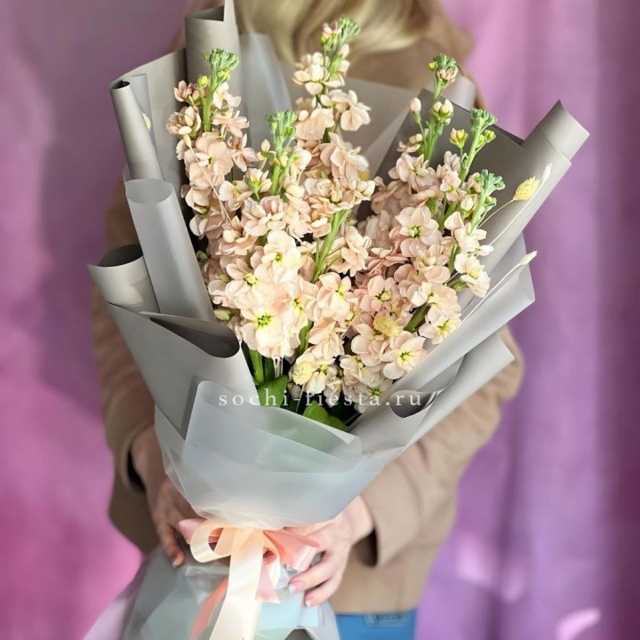 Букет ароматной маттиоллы №2 в Сургуте