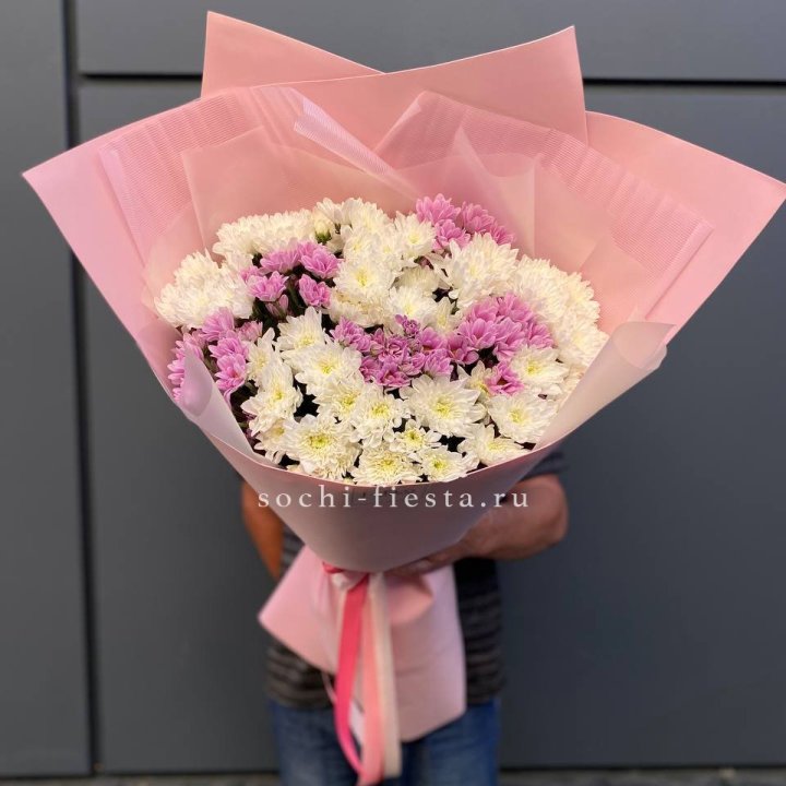  Букет хризантем- гигант  в Сургуте