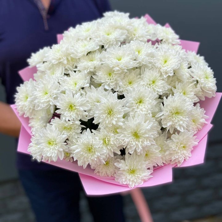  Букет 15 хризантем  в Сургуте