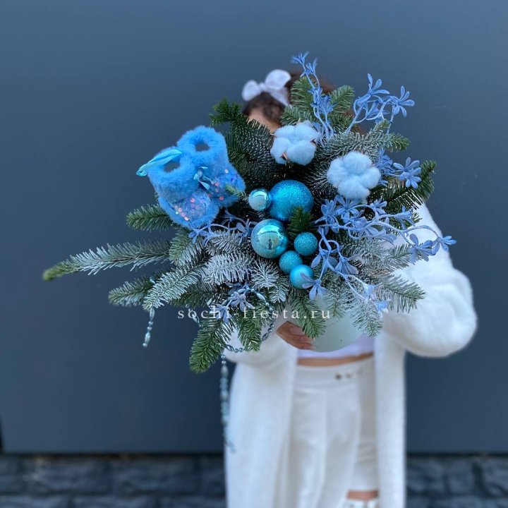 Композиция "Беби блю" в Сургуте