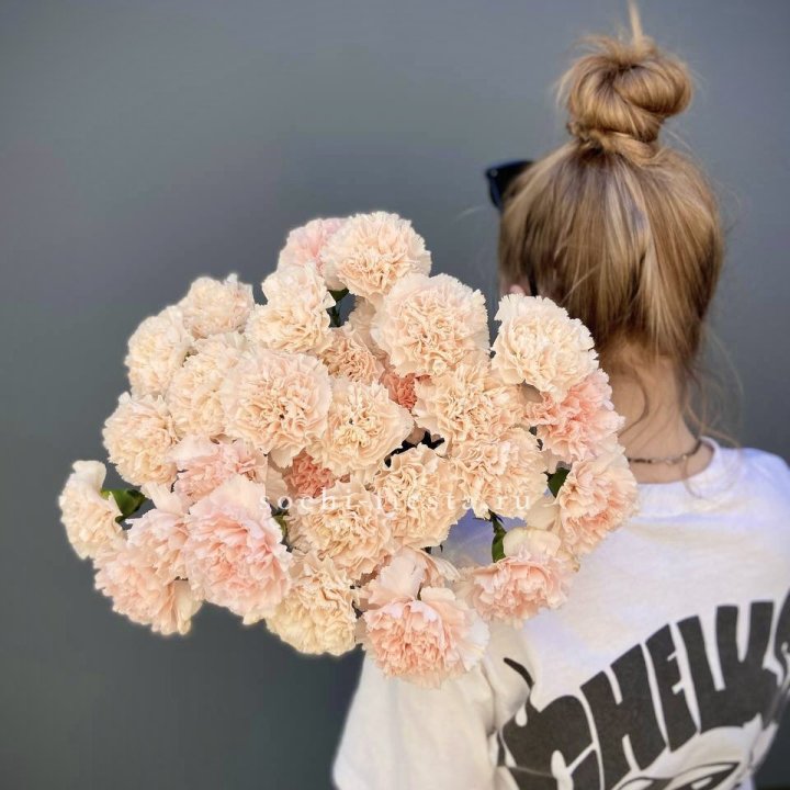 Охапка диантусов  в Сургуте