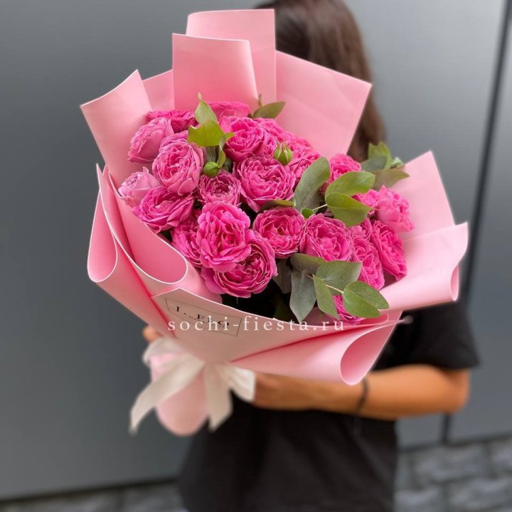 Пионовидные розы мисти баблс N.2 в Сургуте