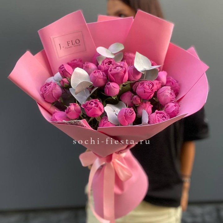 Букет Мисти Бабблс 15шт в Сургуте