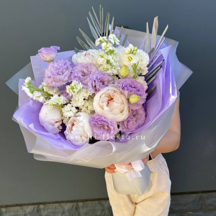 Букет "Лавандовое мороженое" в Сургуте