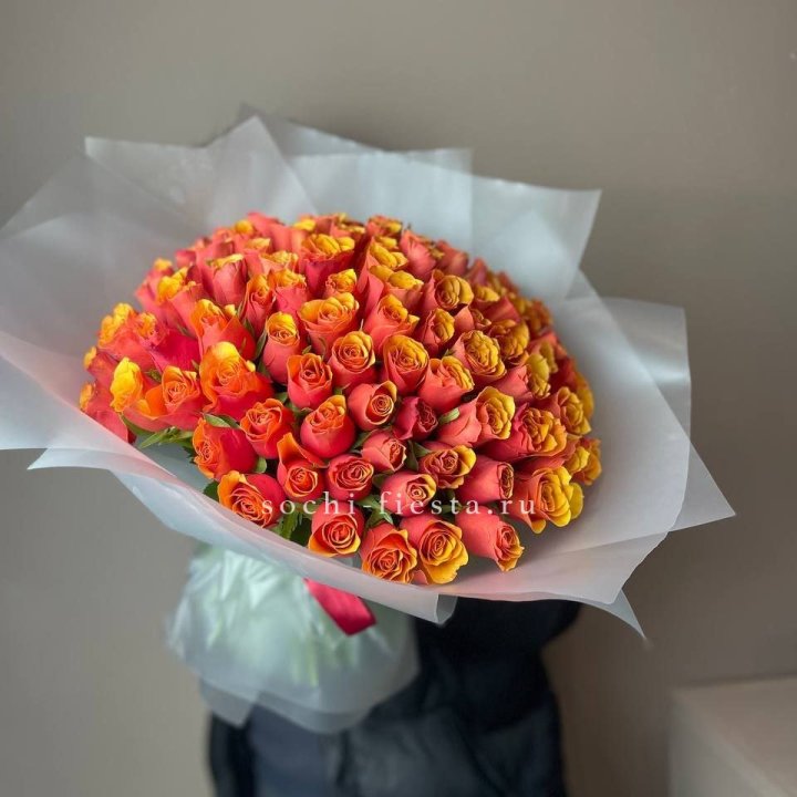 101 кенийская огненная роза  в Сургуте